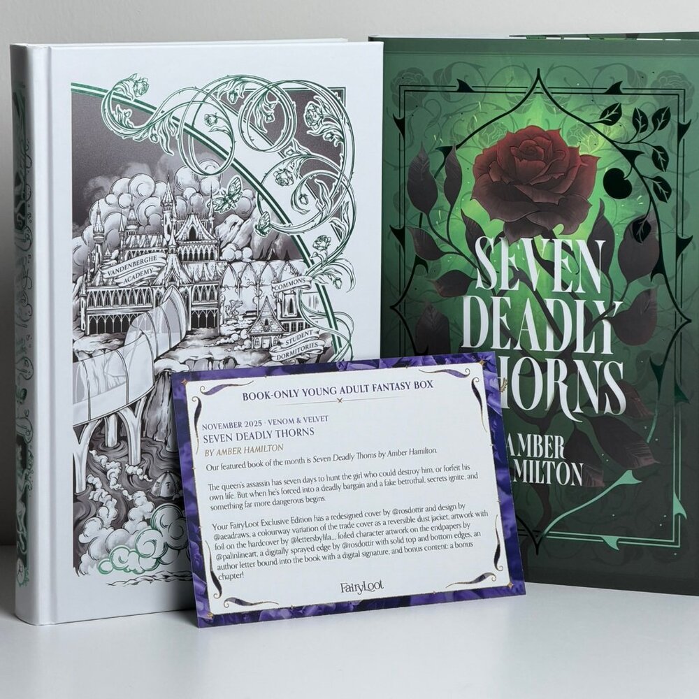 Fairyloot Seven Deadly Thorns by Amber Hamilton